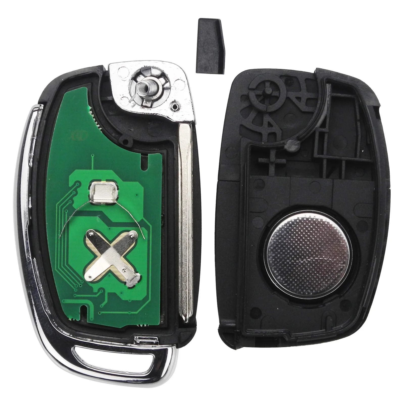JYQ Remote Key Fob 3 Tasten 433 Mhz ID46 Chip Für Hyundai Neue IX35 IX25 IX45 Elantra Santa Fe Sonata TOY40/HY20/HY14 Fob Control – Detail 6