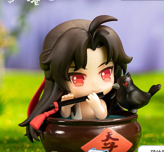 

MDZS Q версия куклы игрушки ручной работы Wei Wuxian Lan Wangji Jiangcheng фигурки куклы украшения Wei Wuxian коллекция подарок на день рождения