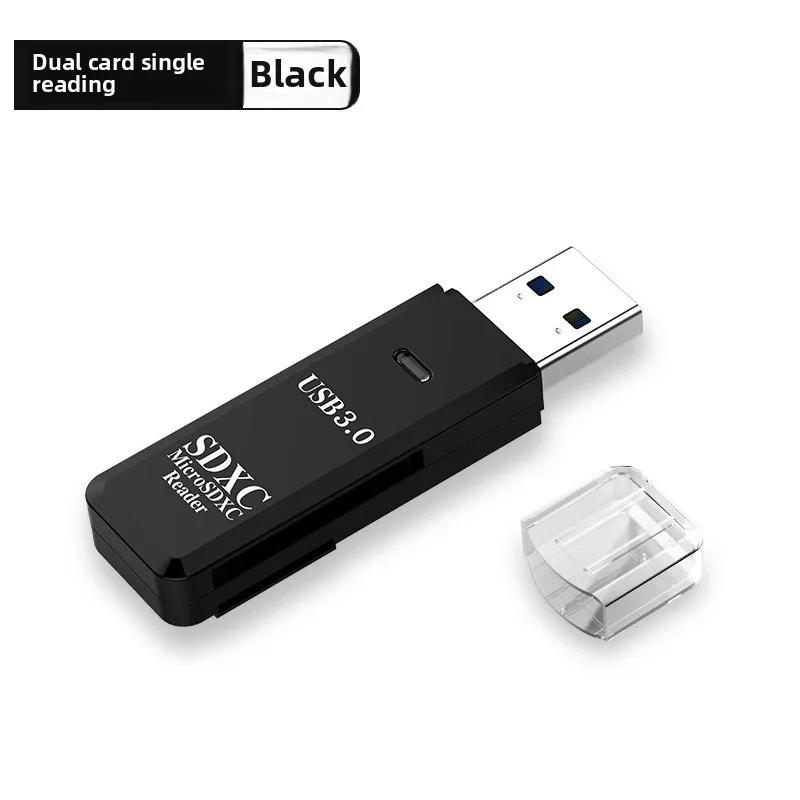 고속 USB 3.0/2.0 TF SD 카드 리더기 2-in-1 다기능 휴대용 어댑터 컴퓨터 태블릿 카메라 노트북 데이터 전송