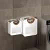 Wall-mounted Folding Dirty Clothes Basket Home Bathroom Bathroom Dirty Clothes Basket Clothes Storage Basket Storage Basket 2
