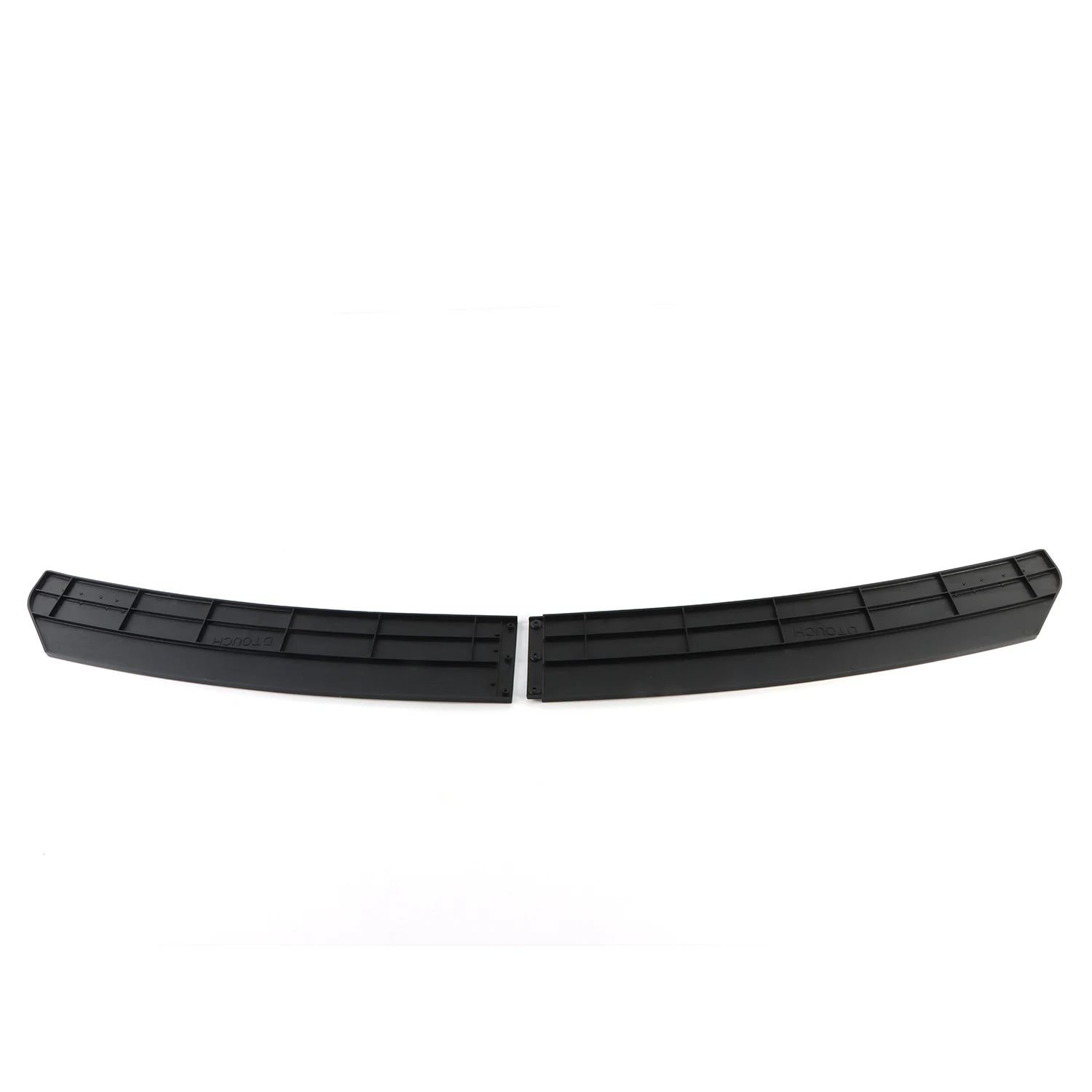 Car bumper spoiler 1set universal car front bumper lip chin spoiler splitter body kit for Honda Toyota Mazda Subaru VW Lexus Audi BMW