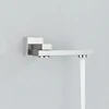 Brushed Nickel hidden shower faucet wall mounted swive bath spout 360 degree rotation bath faucet 4