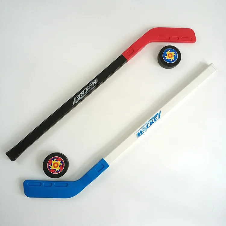 Ice Hockey Stick 4pcs/set Kids Children Winter Ice Hockey Stick Training Tools 2xSticks 2xBalls Winter Sports Toy Fits 6