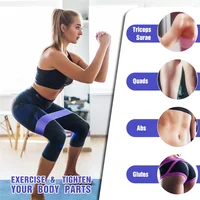 New Fabric Fitness Resistance Bands Booty Bands Elastic Bands Yoga Gym Training Workout Exercise Fitness Equipment For Sprot - Image 4