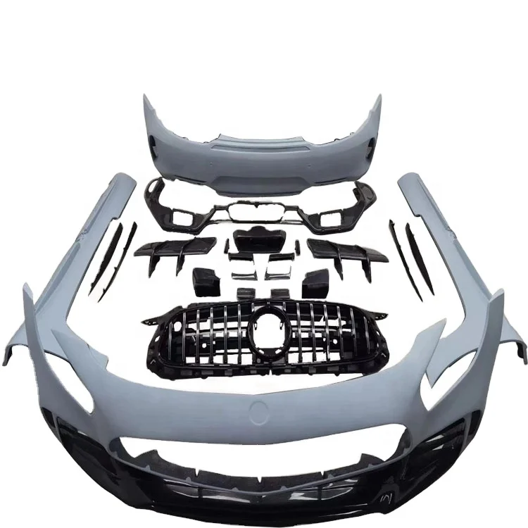 Kit Corpo Completo In Mezza Fibra Di Carbonio Stile Amg Gt C190 Gtr Per Mercedes Benz C190 Amg Gt Gtc Gts