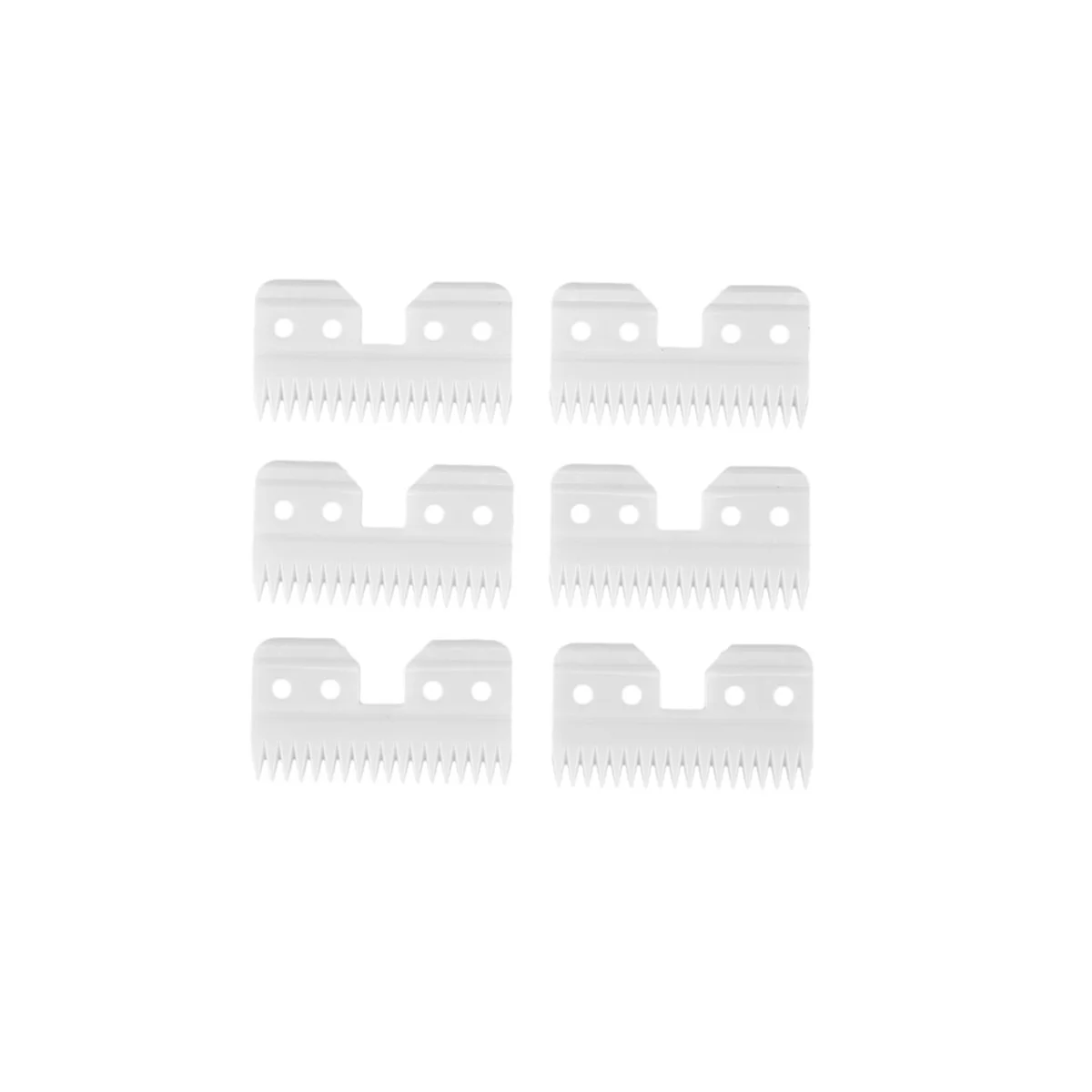 

6Pcs Replaceable Ceramic 18 Teeth Pet Ceramic Clipper Cutting Blade for A5 Series
