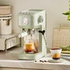 Small household Italian semi-automatic coffee machine milk frothing steam extraction machine 2