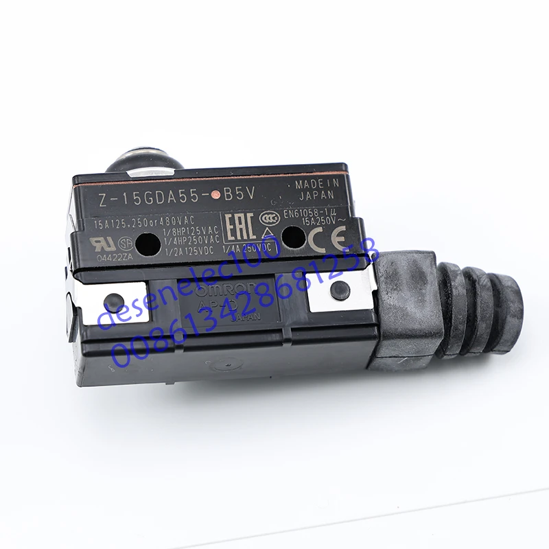2 개/몫 Z-15GDA55-B5V 엘리베이터 알람 감지 스위치 방수 SPDT 15A 125V 짧은 스프링 플런저