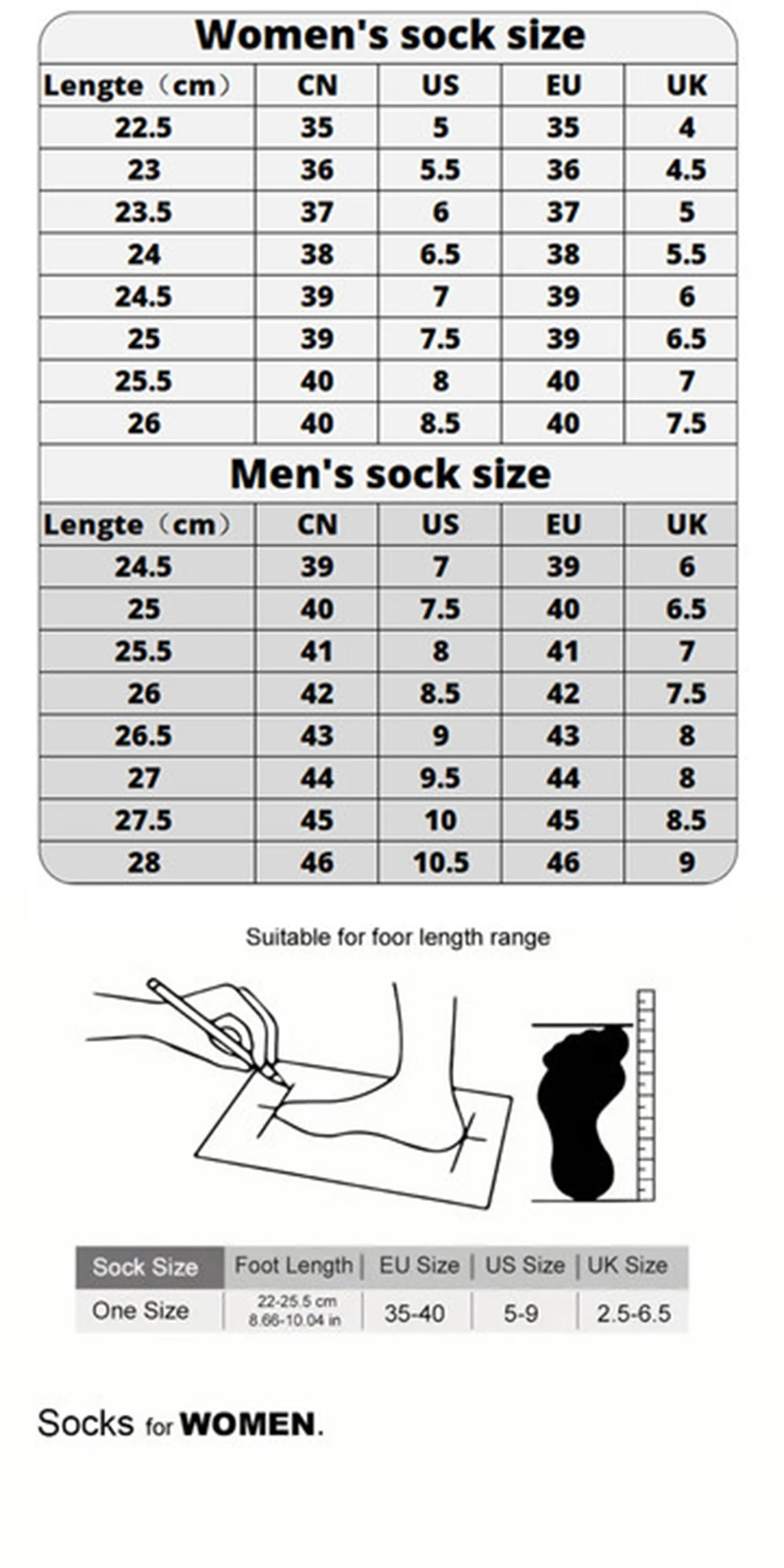 1/3/6 Paar klassische gestreifte Kniestrümpfe für Damen, modisch, vielseitig, schwarz, weiß, grau, einfarbig, bequeme Strümpfe ﻿ – Detail 1