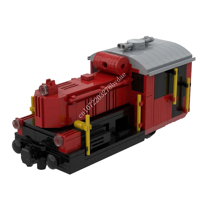 

High-Tech Customized MOC Urban Train DB-Baureihe V100 Model Building Blocks Technology Bricks DIY Creative Assembly Toys Gifts