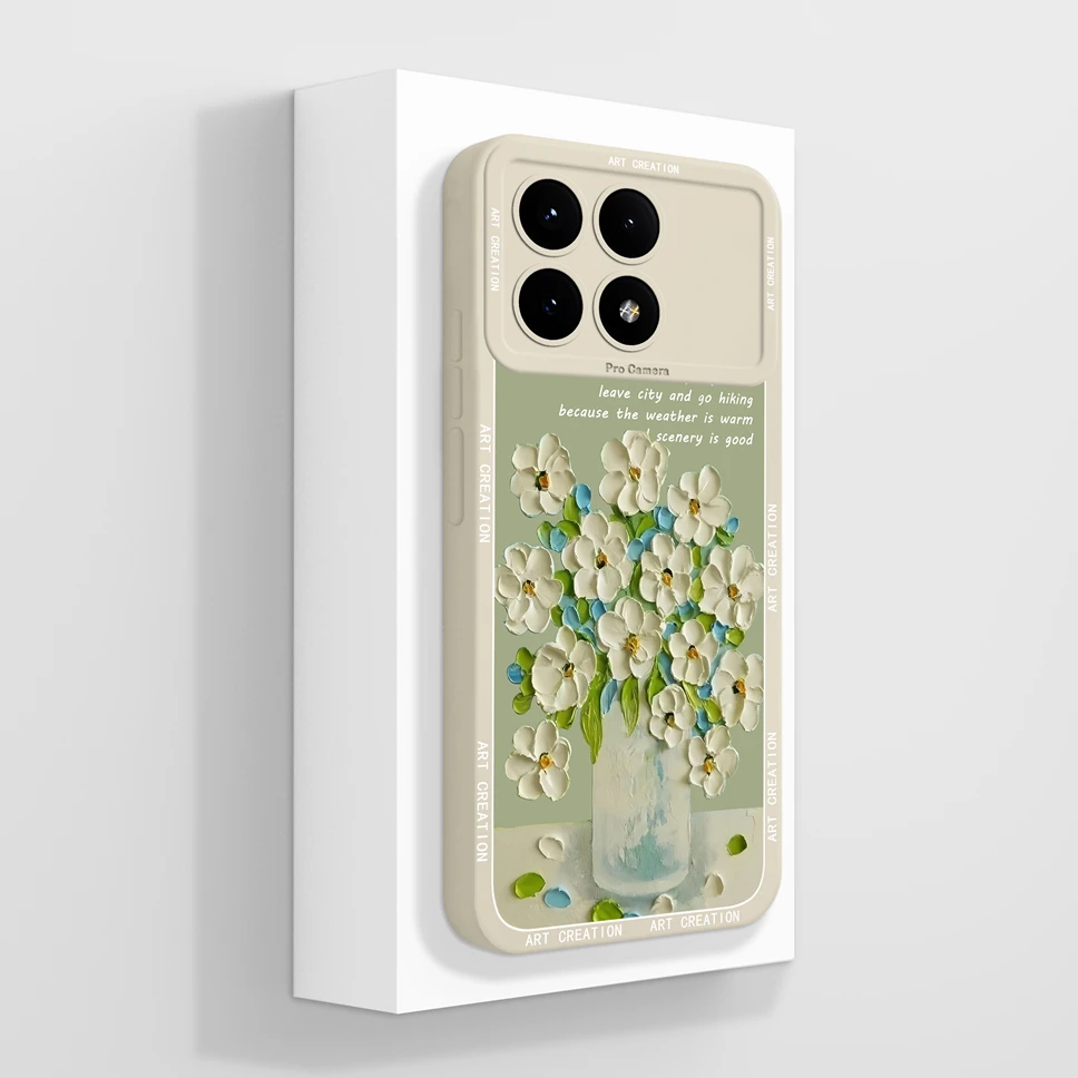 Pretty Pattern Painted Anti-Drop Protective Back Cover Case