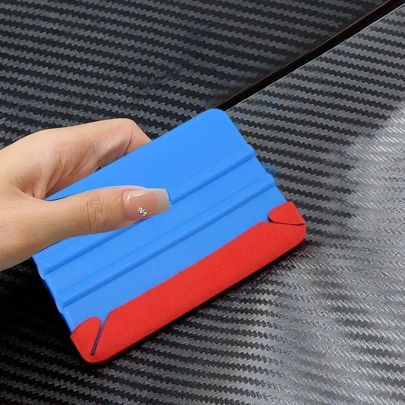 20/5Pcs Squeegee Felt Cloth Car Vinyl Film Wrapping Scraper No Scratch Microfiber Replaceable Felts for Vinyl Spatula Tools