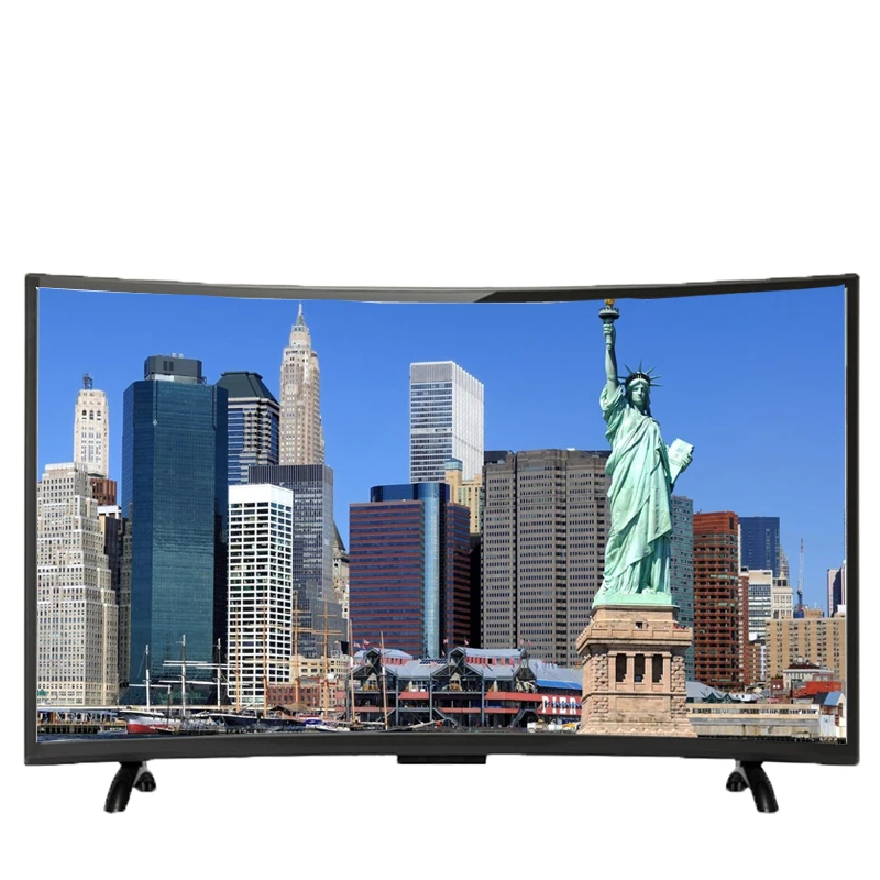 Smart Curved Tv 43 ''/42 Pollici Telecomandi Tv Tv Cinese Live Pannello Led Universale 40 Tubi Set Schermo Smart Android