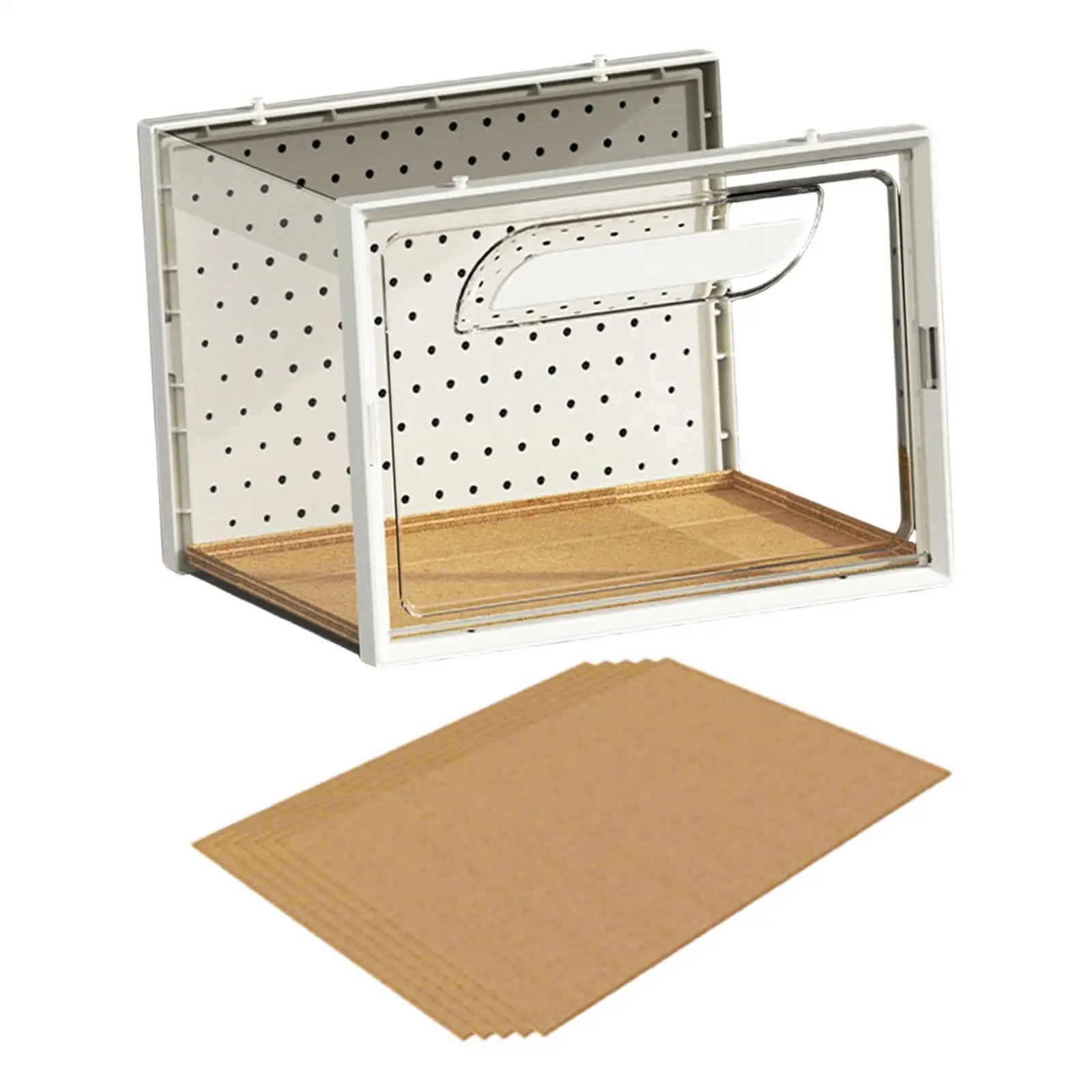 Reptile Terrarium Ventilation Design Enclosure Cage for Lizards Geckos