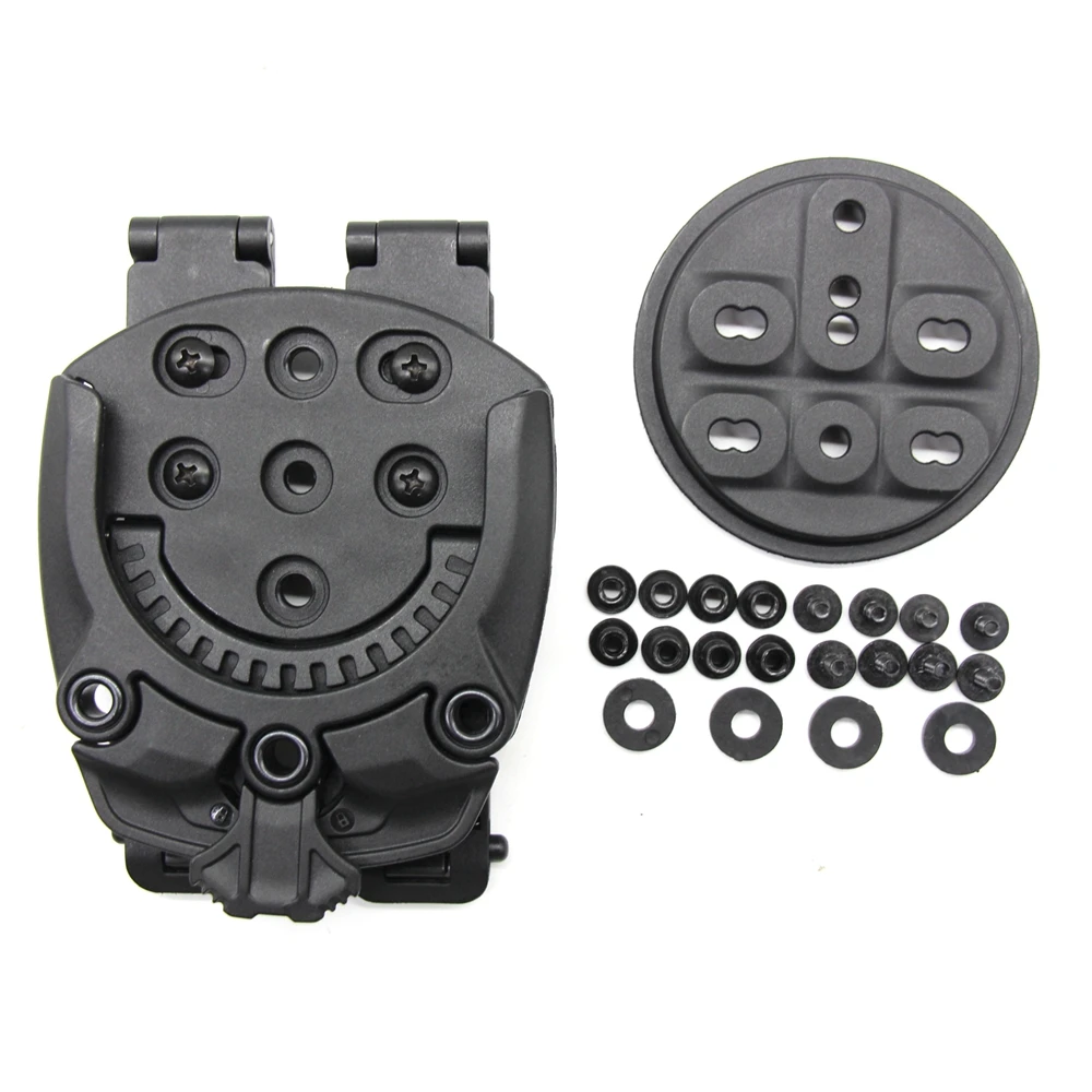 Tactical Gun Holster Adapter for Tek-Mount MINI Quick Connect Mounting System for Knife Sheath Holster Clip Equipment Tek-Lok pistol holster gun holster gun accessories hunting holster
