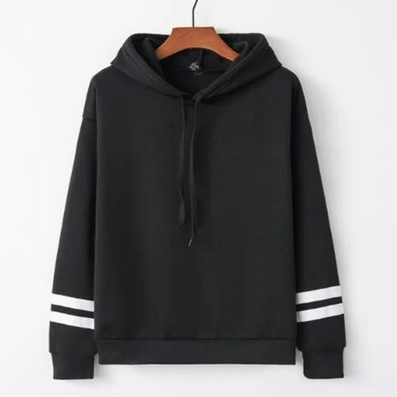 Autumn Winter Simple Casual Fashion Loose Hoodies Women Streetwear Harajuku Trend Sweatshirt Lady Long Sleeve All-match Pullover