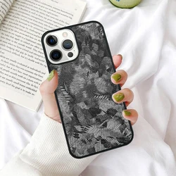 Forged Carbon Premium Phone Case - Sleek and Durable Cover - iPhone 12 or12 Pro (001)