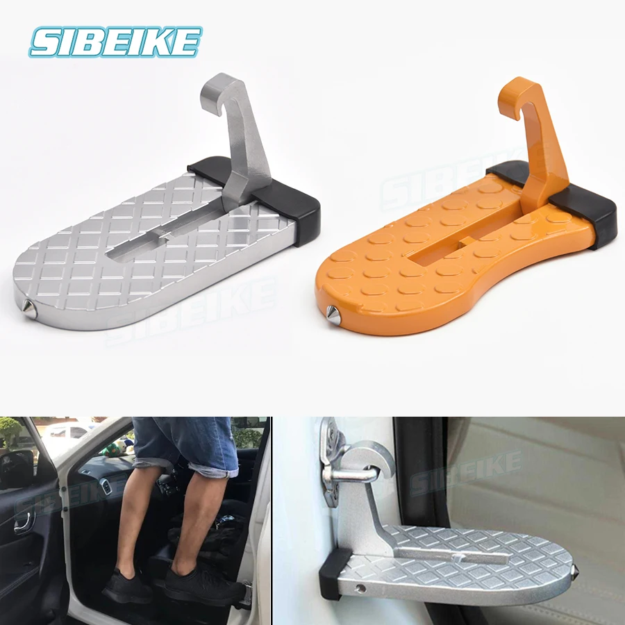 Orange - Support de toit de voiture pliable, marchepied de porte