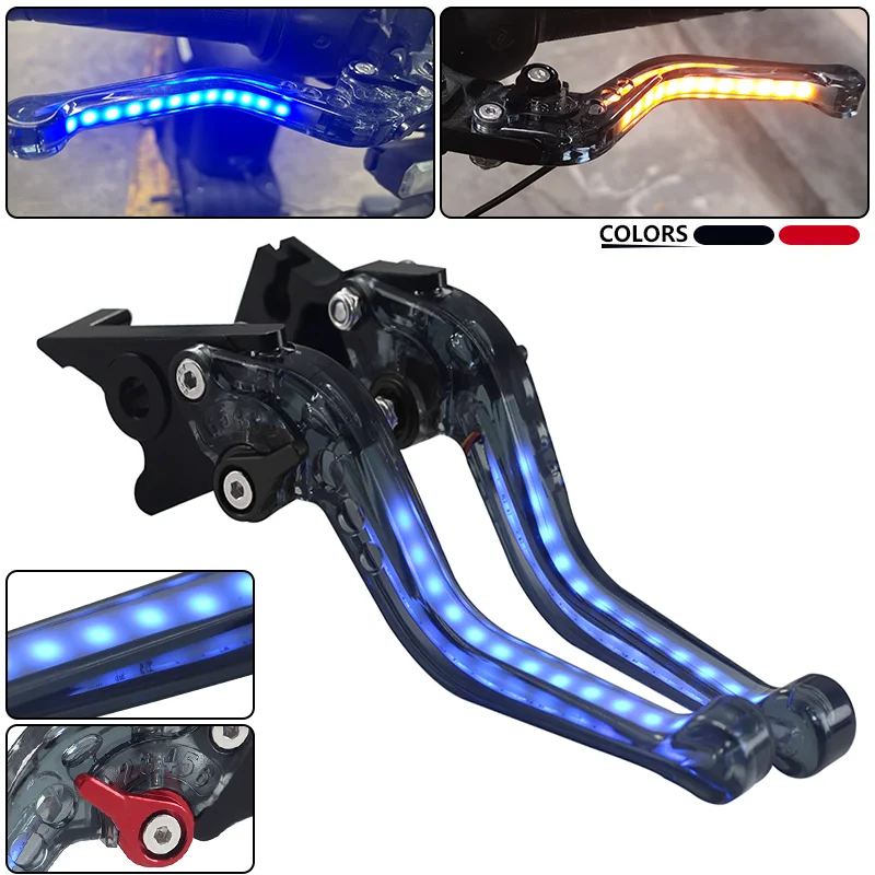 

2023 Motorcycle Always-on Turn Signal Light Adjustable Brake Clutch Lever For DUCATI MONSTER 795 796 797 821 696 Monster