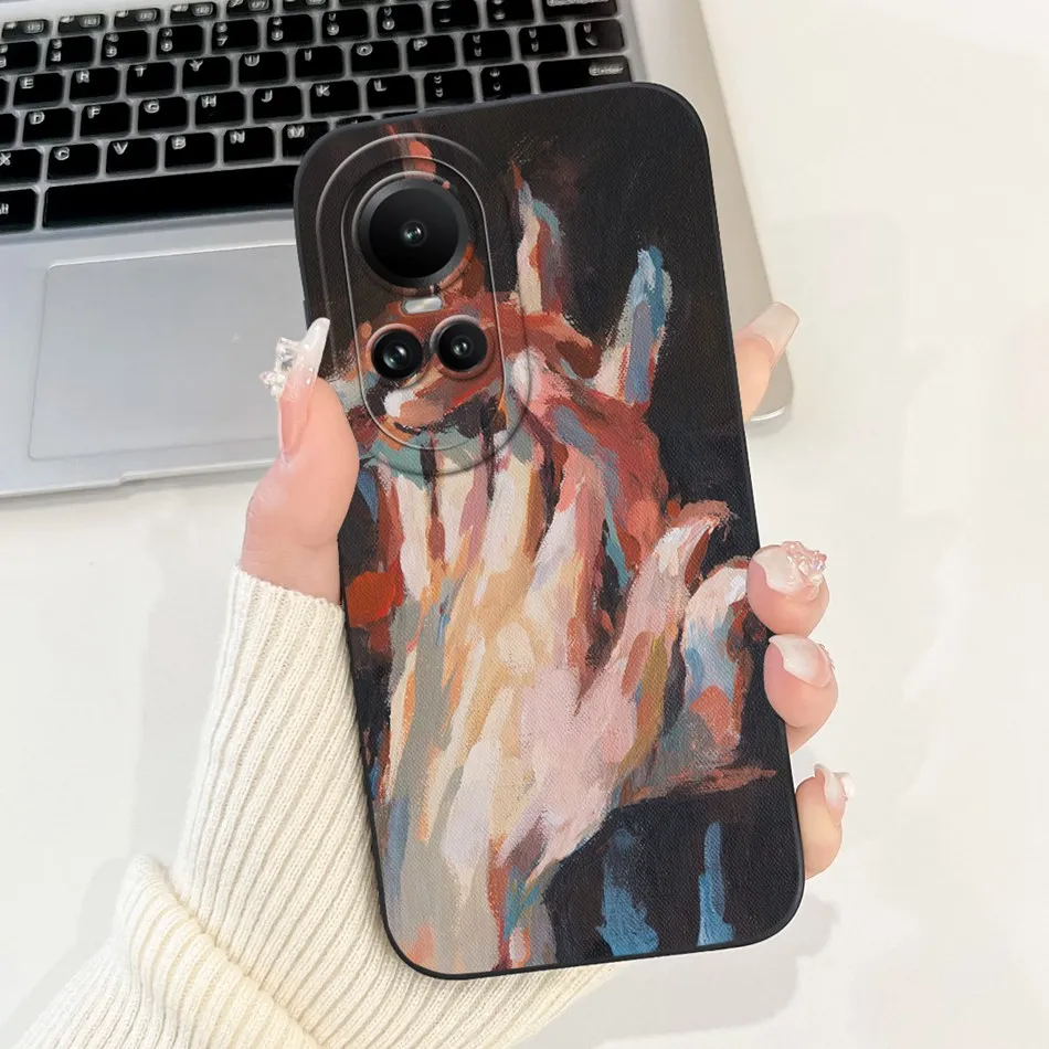 Elegant Printing Soft Silicone Shockproof Phone Case