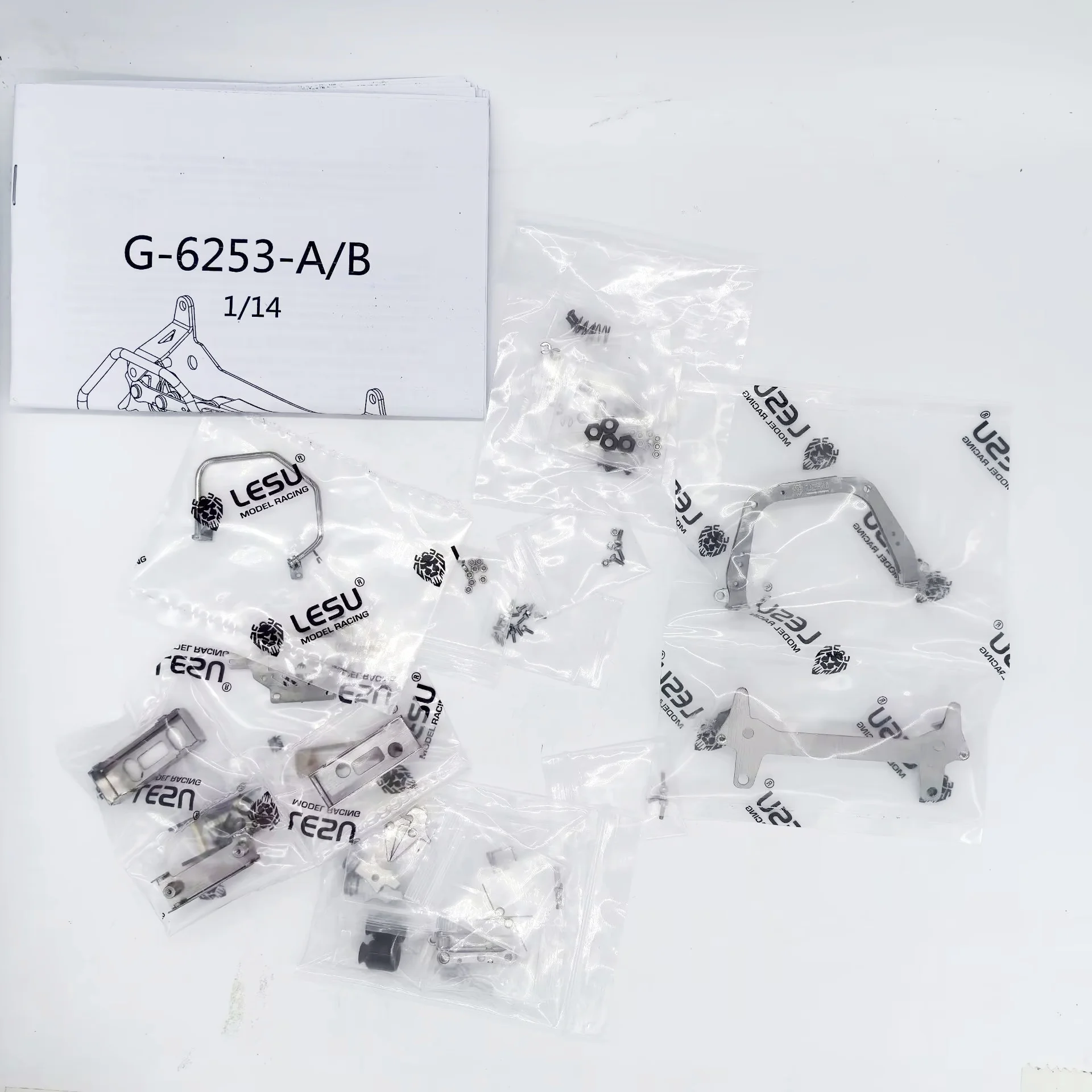 LESU RC Truck CAB Fester Karosserie-Bausatz Kabinen-Schnallenhalter für Tamiya 1/14 RC Truck Trailer für Scania 770S Metall-Schnallen-Upgrade-Teile