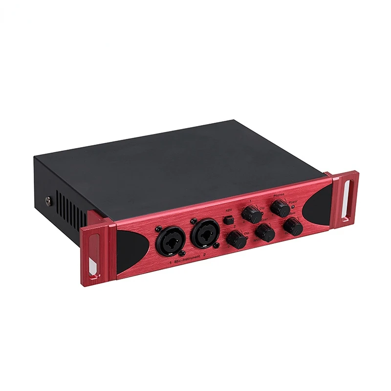 

Professional theatre system 2 ch USB sound card professional audiobox