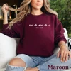 Mama Est. 2025 Sweatshirt Sweatshirts for Expecting Mothers 2024 Cute New Mother Gift Idea Pregnancy Announcement Women Clothes 5