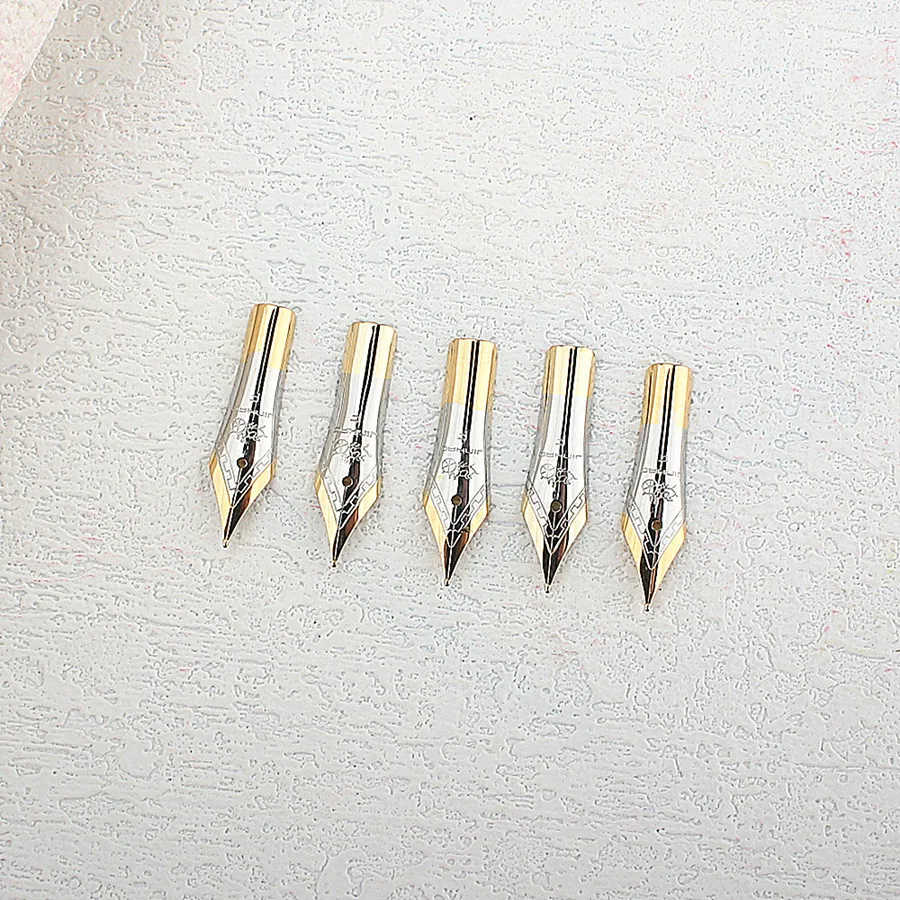 3PCS Jinhao Metal Fountain Pen 26 # Nibs Spare Nibs for 250, 500, 189, 82, 8802, 5000, Dragon Phoenix Pens 2