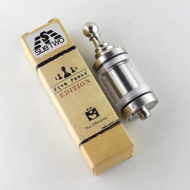 

Kayfun Lite rta Five Pawns LTD Edition 22mm 316 Stainless steel 2.5 mL Capacity vs Kayfun Lite 2021 MTL RTA E Cigarette Atomizer