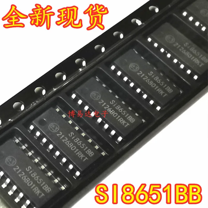 

Free shipping SI8651BB-B-IS1 SI8651BB SOP-16 IC 10PCS