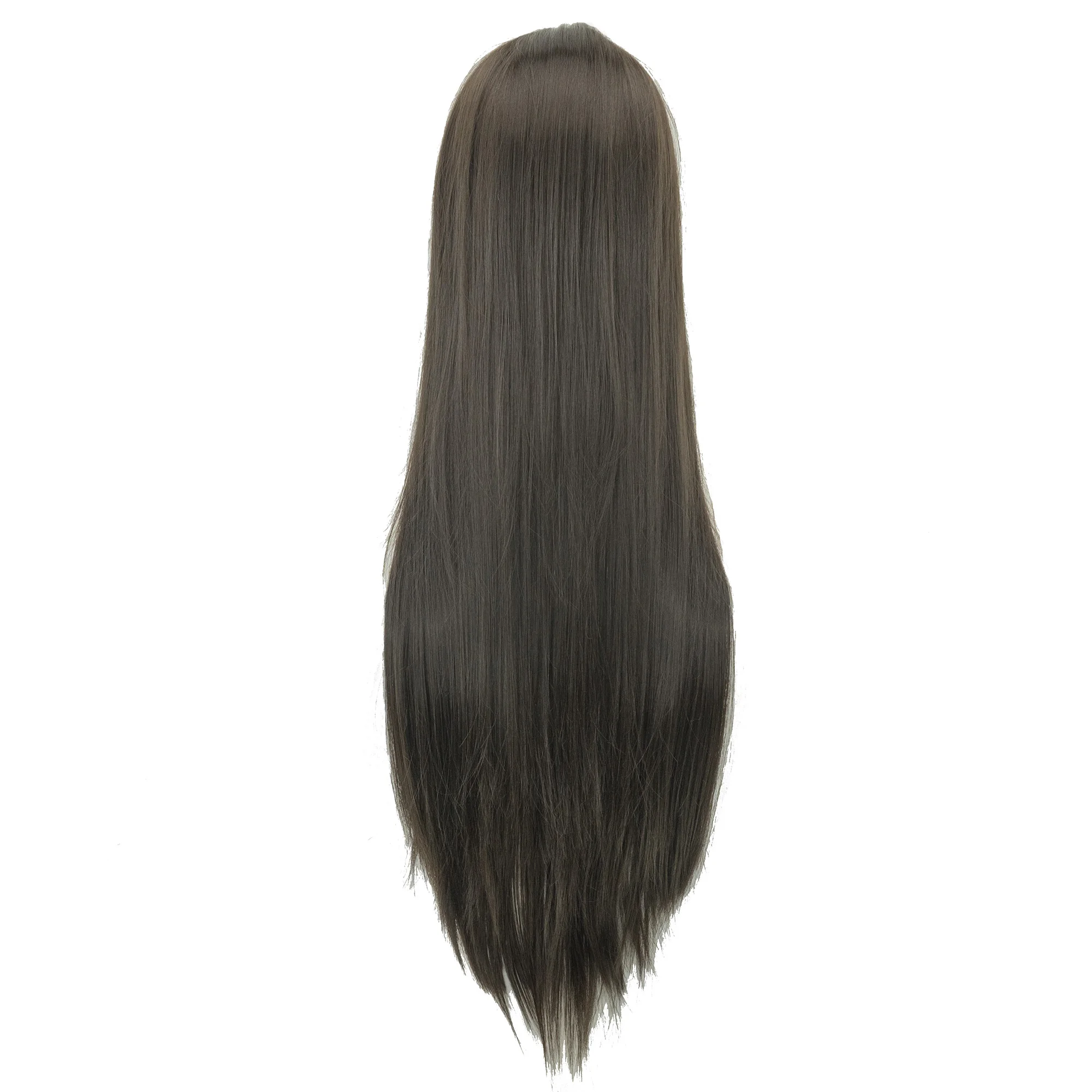 Synthetic Black Wig Cosplay Wigs Straight Long Wig Hinata Hyuga Cosplay Hair Enma Ai Costume Wig 6