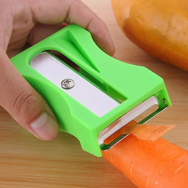 A peeler (that looks like a giant pencil sharpener) for creating