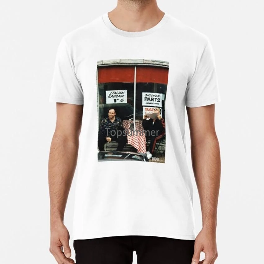 

Tony And Paulie T Shirt The Sopranos Tony Soprano Hbo Tv Film Cinema Italian American Gangsta