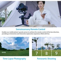 FeiyuTech SCORP 2 Camera Gimbal Stabiliser Touchscreen Built-in AI Tracker for Mirrorless DSLR Camera scorp Upgraded - Image 5