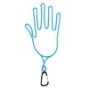 Golf Gloves Stretcher Golfer Tool Gear Plastic ABS Golf Gloves Holder Rack Dryer Hanger Stretcher with strap 5