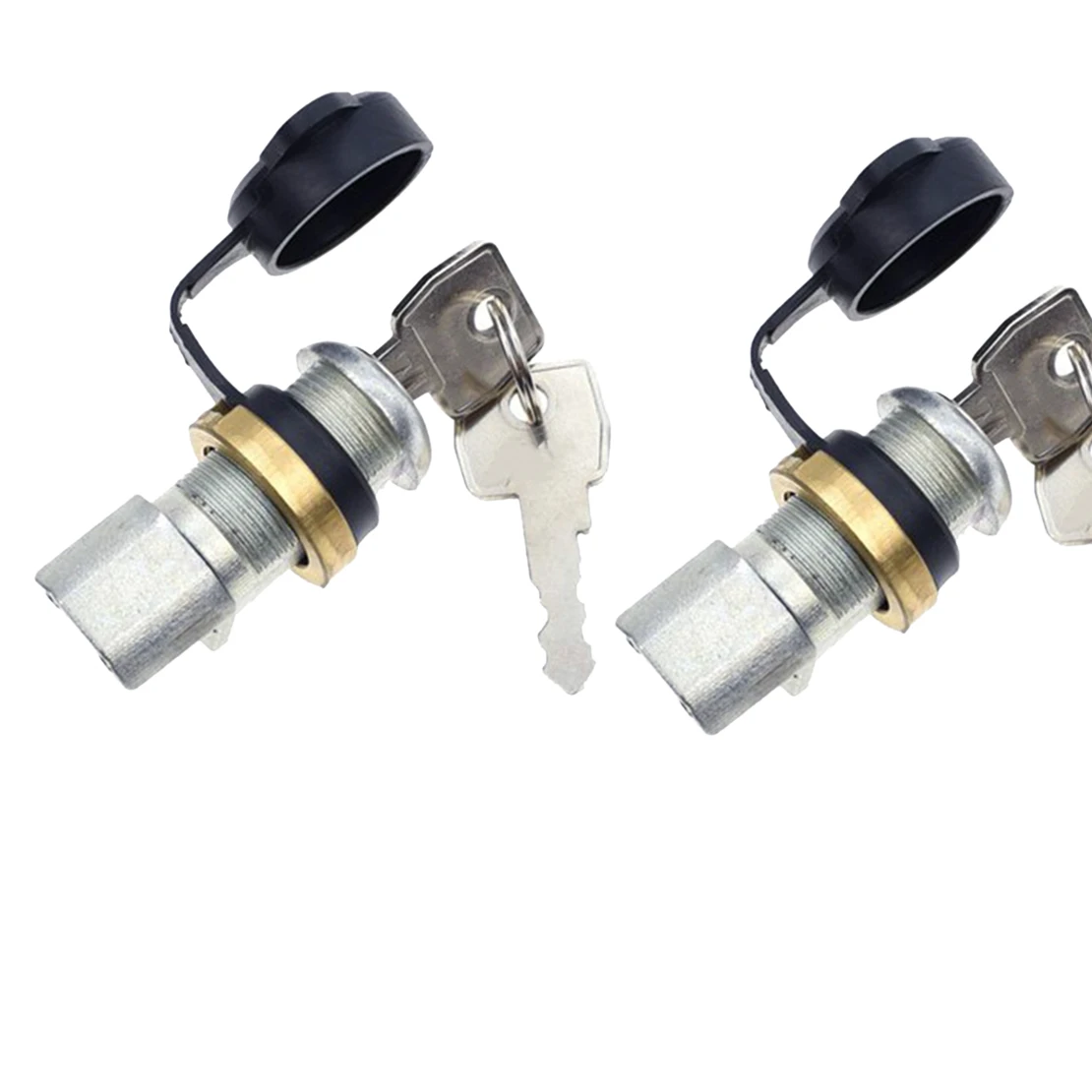 

2 Sets Trailer Hitch Lock Full Kit Four Keys Replacement Barrel New
