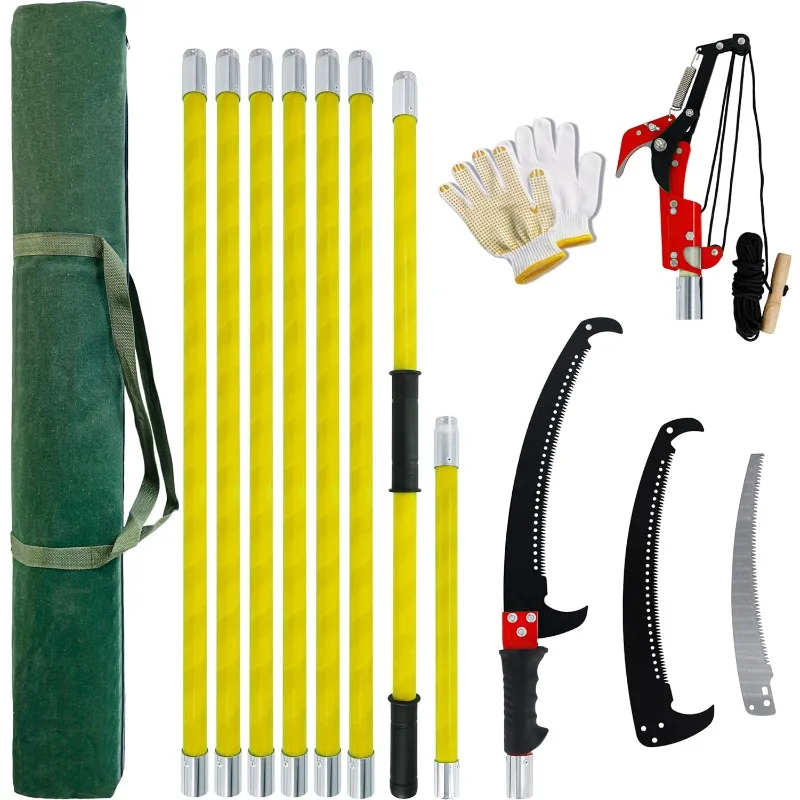 

Manual Pole Saw,Pole Saws For Tree Trimming, Pruning Saw, Extended Multi-Stage Saw, Gardening Tools Pruner Hand