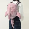 Women Cute Shark Backpack Lightweight Large Capacity Animal Travel Daypack Bookbag for School Travel Outdoor 6