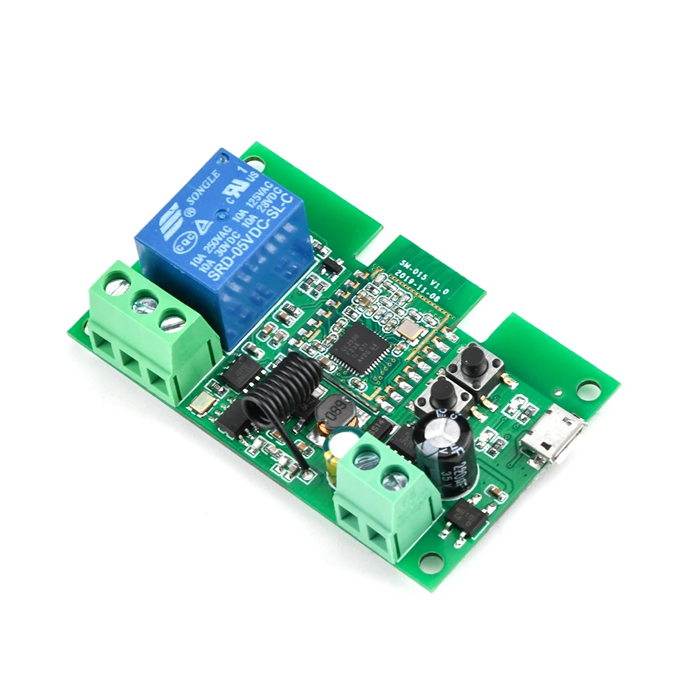 Smart Switch Smart Switch Module Zigbee eWelink 1 Channel AC/DC 7-32V USB 5V RF/APP