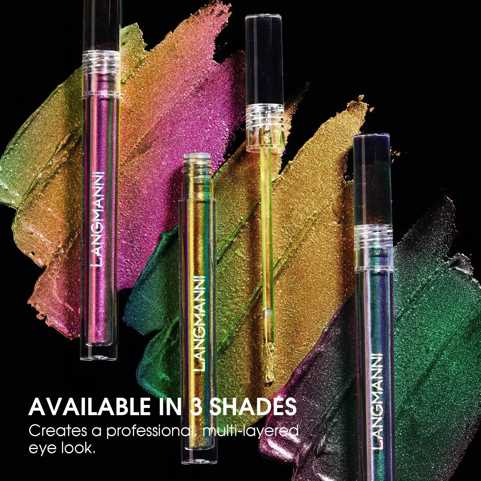 Eye Shadow 1pc Chameleon Liquid Eyeshadows Shiny Longlasting Duochrome Fashion Women Cosmetic
