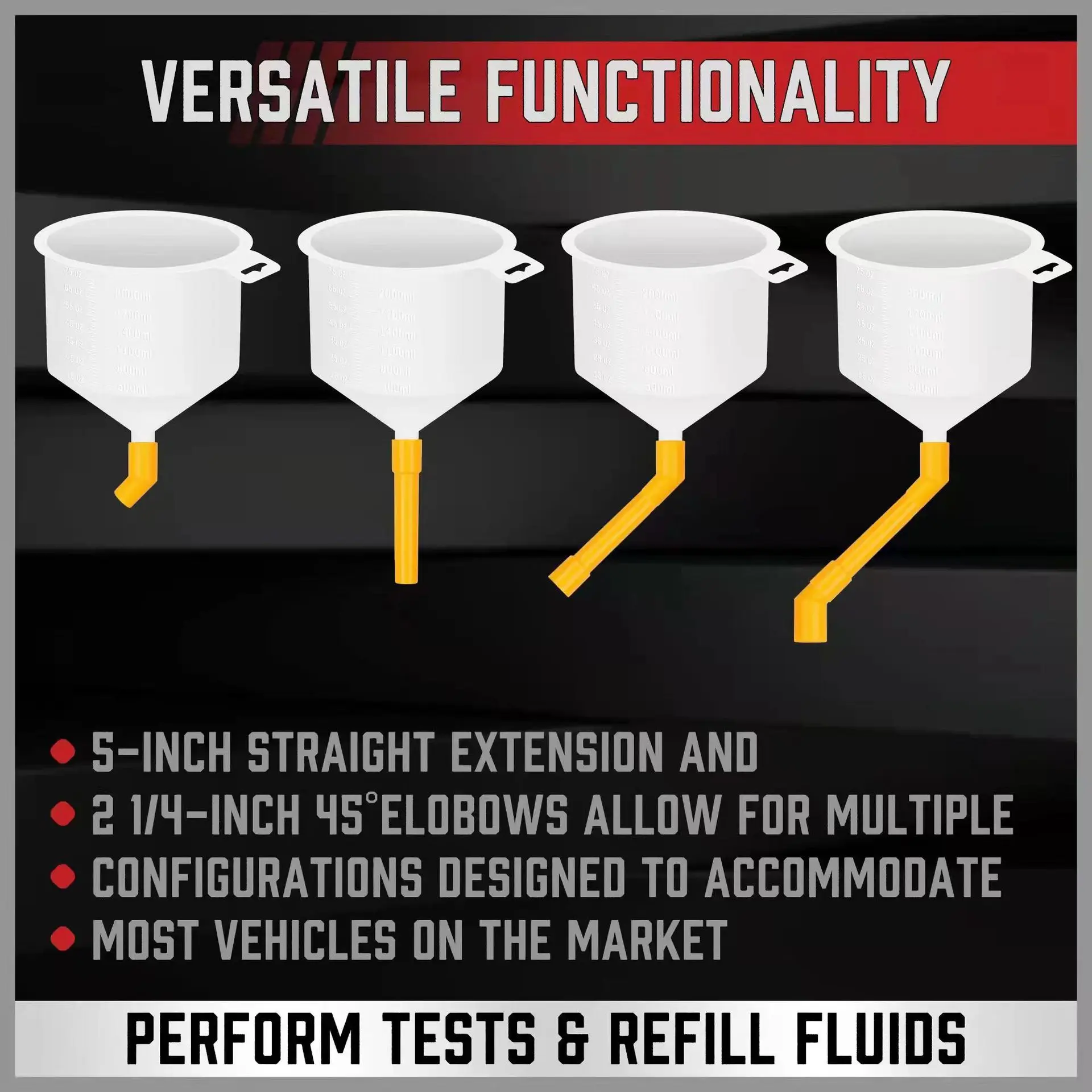 Antifreeze Funnel Combination