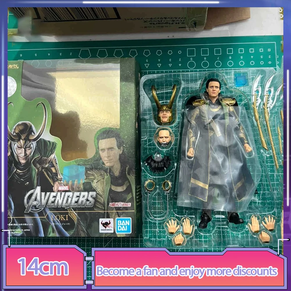 

Avengers Anime Figure Loki Figure Sh Figuarts Loki Figurine Male Soldier Figurine Body Model Doll Full Set Collection Toys