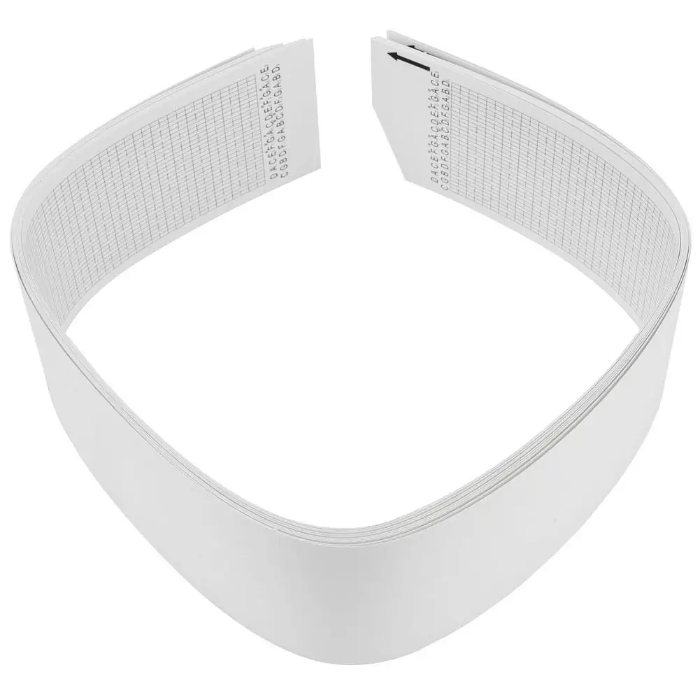DIY Hand Cranked Music Box Paper Tape Compose Music Strip 10pcs 30 Tones