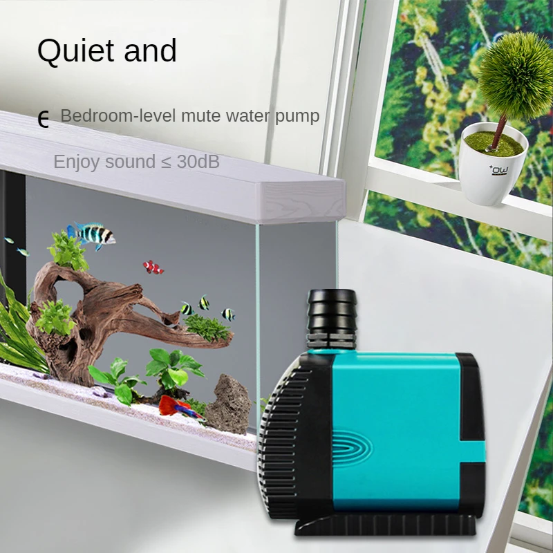 AISITIN Aquarium submersible pump Low water pump for aquarium Bottom Filter Mute Suction Excrement Change Bottom Suction water pump aquarium water pump fish tank pump
