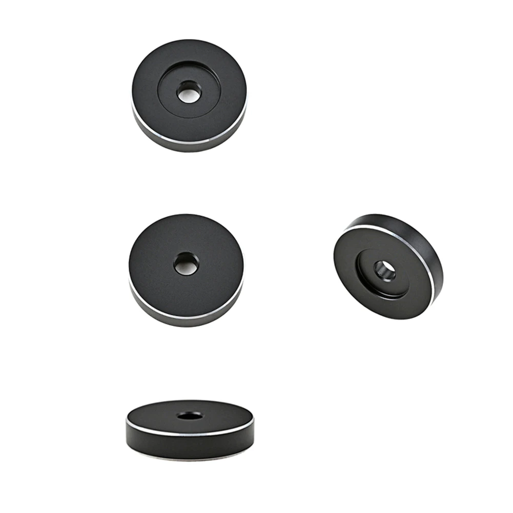 Turntable Adapter Solid Aluminum 45 RPM Vinyl Turntable Adapter 7 Inch Vinyl Records Player Phonograph Accessories