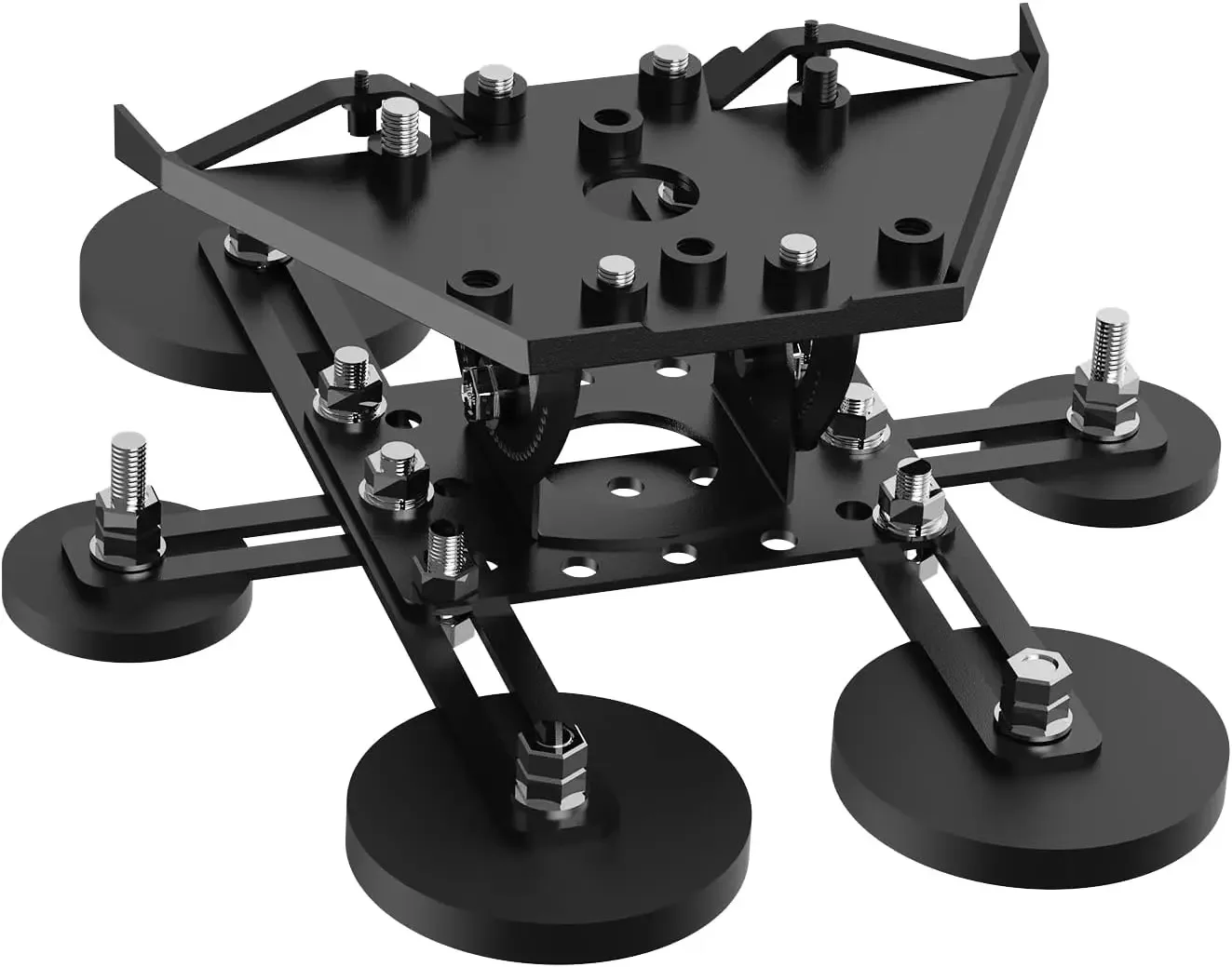 Magnetic Roof Mount for Starlink Mini (V4) Dish 211 lbs Angle-Adjustable 6 Magnetic Bases Cars Yachts