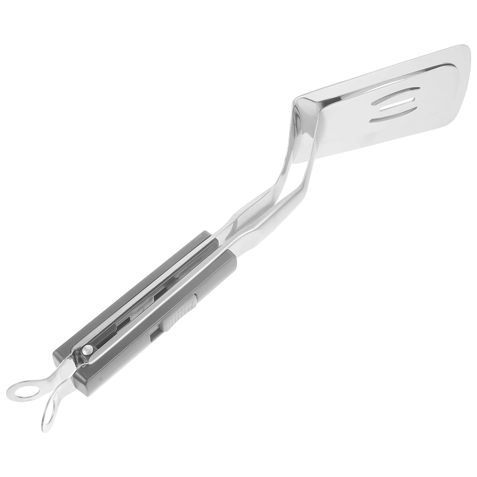 

Slide Steak Clip Food Spatula Tong Metal Frying Tool Household Cooking Stainless Steel