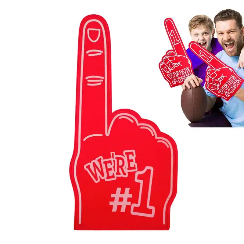 1PC Gladiators Foam Finger giant foam finger inspired sports games by sports fans' fingers Cheerleading Props for Sports Events
