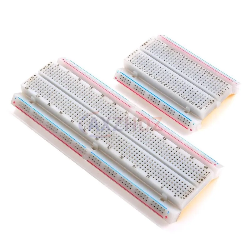 MB102 MB-102 브레드보드 400 830 타이 포인트 무땜납 PCB 브레드보드 테스트 개발 듀퐁 라인 DIY 아두이노 실험실용