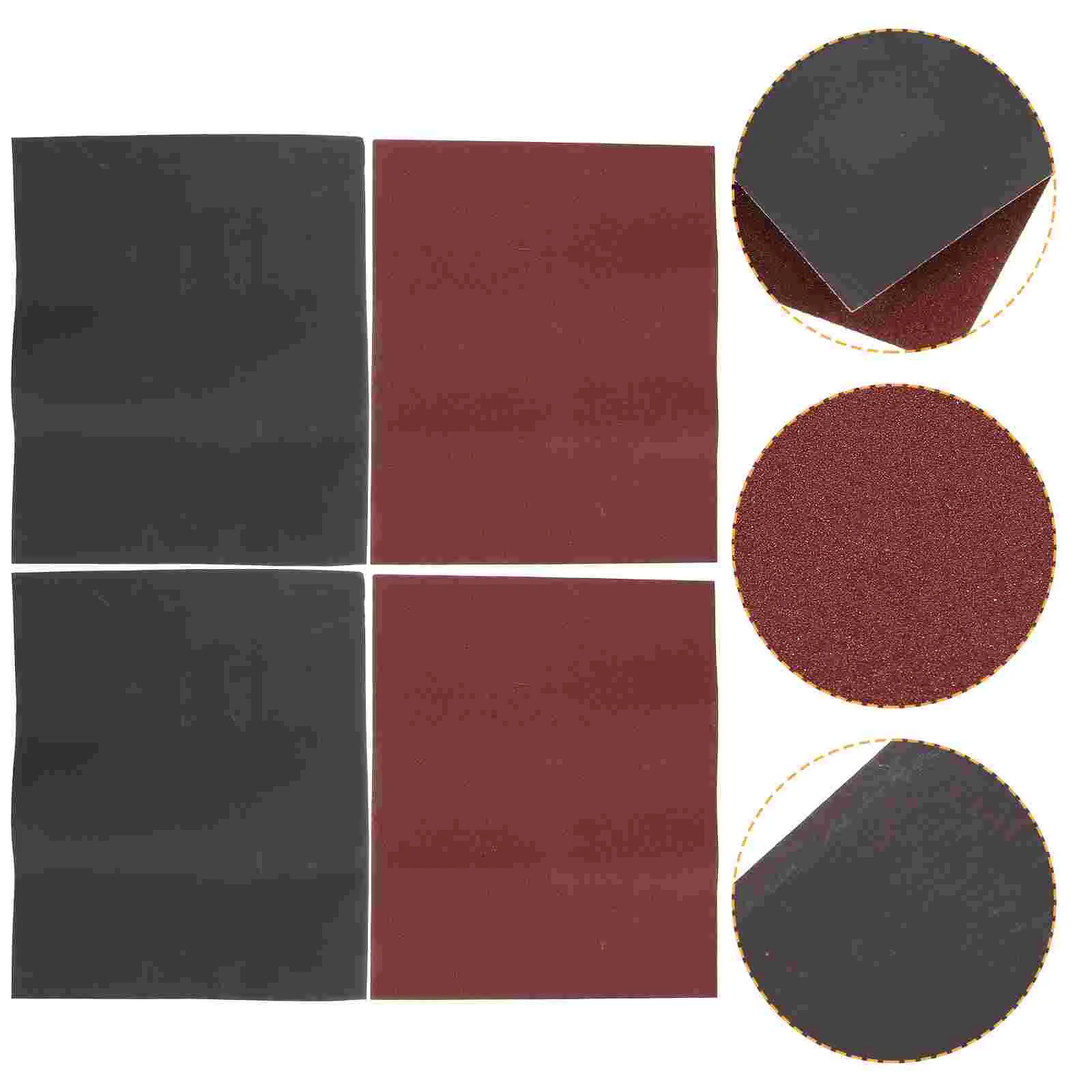 

4 Sheets of Sandpaper Tool Polished Sandpaper Furniture Refurbishment Repair Maintaining Tool